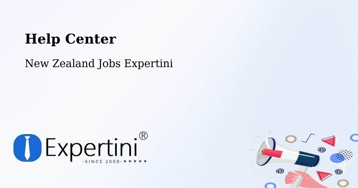 Help Center - New Zealand Jobs Expertini