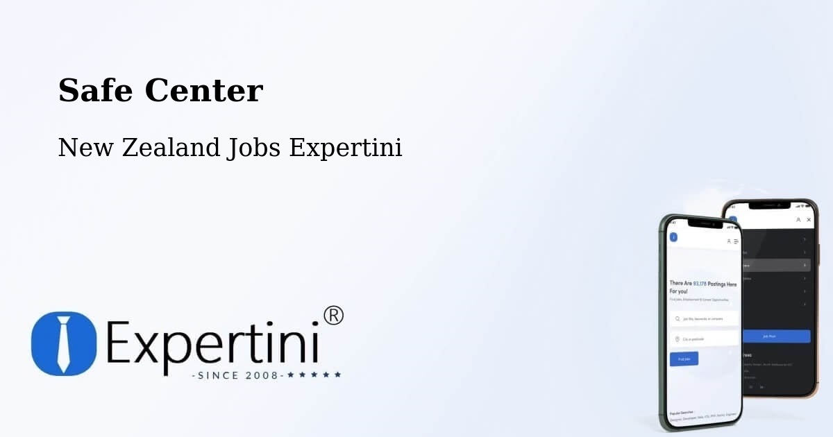 Safe Center - New Zealand Jobs Expertini